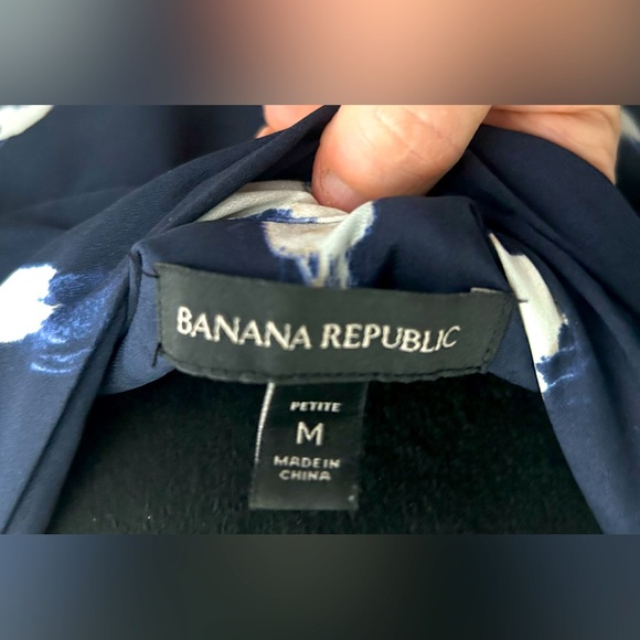 Banana Republic Blue & White Dress- medium🪻🪻 - Picture 5 of 5